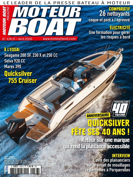 Title details for Moteur Boat Magazine by Editions Lariviere SAS - Available